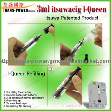 Refillable big ce4 atomizer nimbus rebuildable rocket atomizer